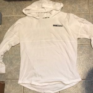 White pink nation sweatshirt